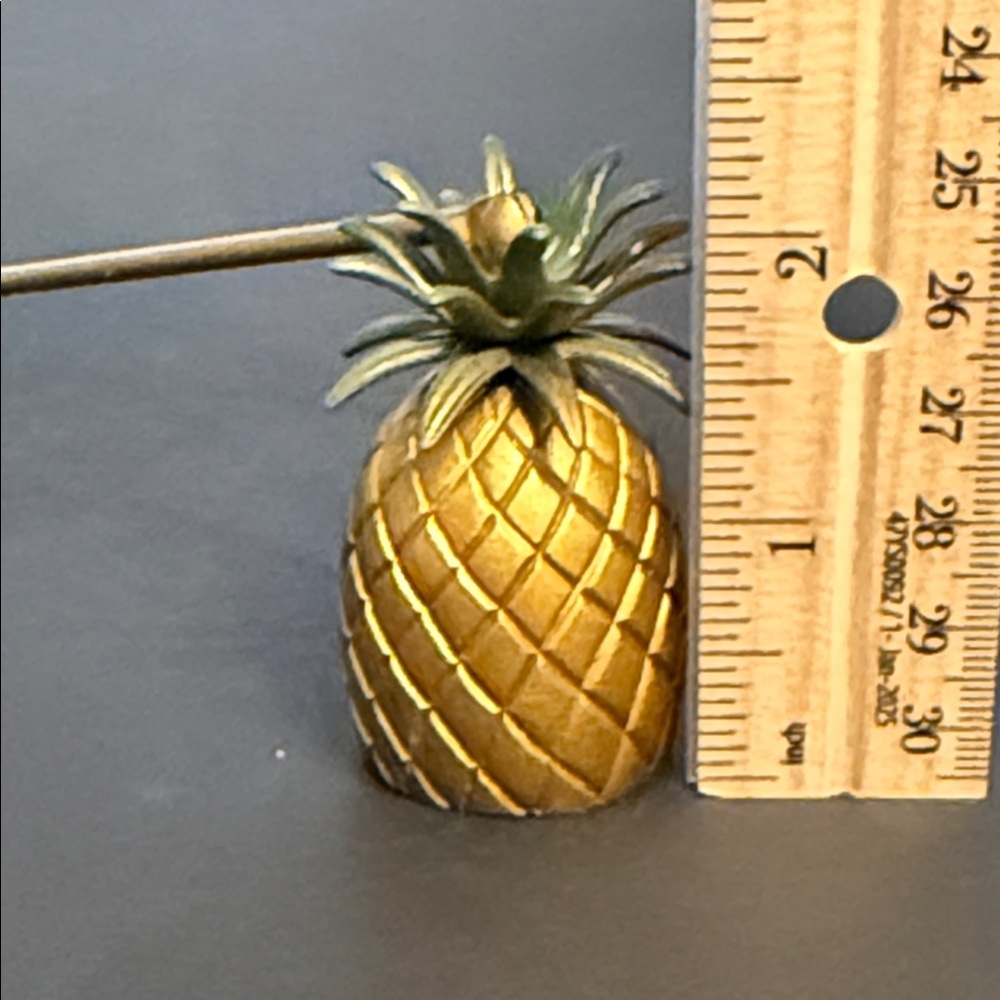 Vintage PartyLite Island Escape Metal Pineapple Candle Snuffer - Picture 6 of 7